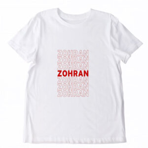 Bold Repeated Typography Election Tee, Zohran Mamdani NYC Mayor 2025 Shirt