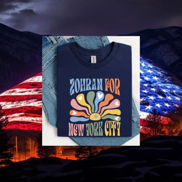 Floral-Hot-Girls-for-Zohran-T-Shirt-–-Retro-Campaign-Tee
