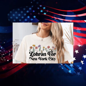 Floral-Zohran-for-New-York-City-T-Shirt-–-Botanical-Campaign-Tee