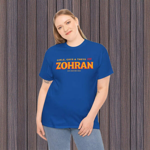 Girls, Gays & Theys for Zohran Shirt