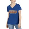 Hot Girls for Zohran For New York City Ladies' V-Neck T-Shirt