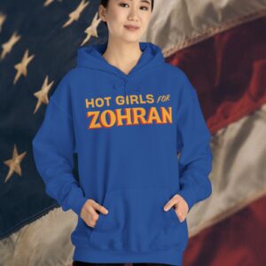 Hot Girls for Zohran Hoodie