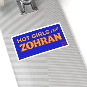 Hot Girls for Zohran Sticker