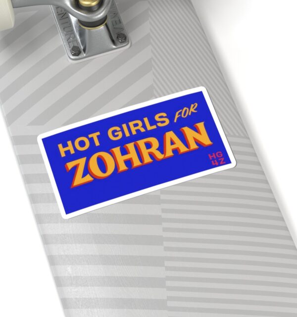 Hot Girls for Zohran Sticker