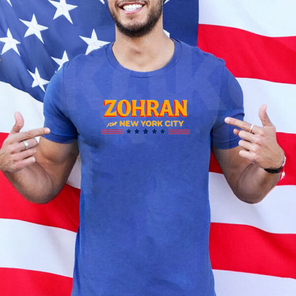 Hot Girls for Zohran T-Shirt – Zohran Mamdani 2025 Campaign Tee, NYC Progressive Shirt
