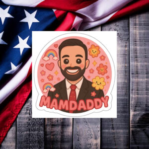 MAMDADDY-Cute-Cartoon-Zohran-Mamdani-Sticker-us