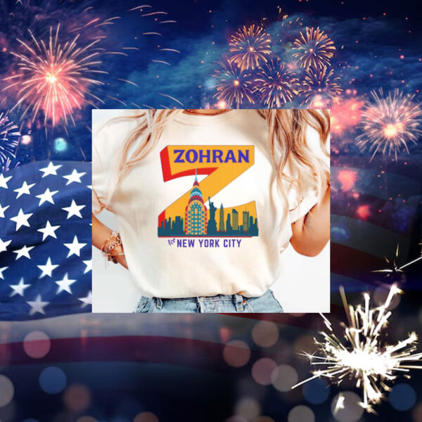 Mayor-Mamdani-2025-T-Shirt-–-Zohran-for-New-York-City-Skyline-Design