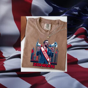 Mayor-Mamdani-T-Shirt-–-Zohran-for-NYC-with-Megaphone-Graphic-usa