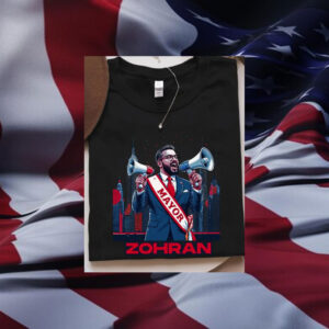 Mayor-Mamdani-T-Shirt-–-Zohran-for-NYC-with-Megaphone-Graphics
