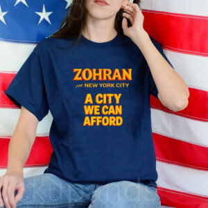 NYC Mayoral Campaign Merchandise, Zohran Mamdani 2025 Shirt