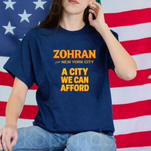 NYC Mayoral Campaign Merchandise, Zohran Mamdani 2025 Shirt