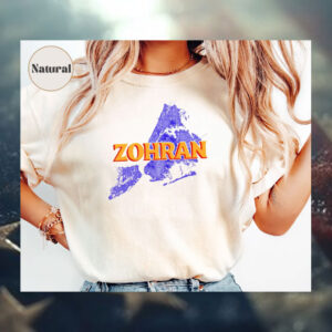 Official-Zohran-Mamdani-NYC-Mayor-Election-Map-T-Shirt-american