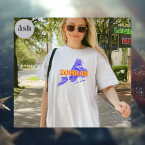 Official-Zohran-Mamdani-NYC-Mayor-Election-Map-T-Shirt-usa