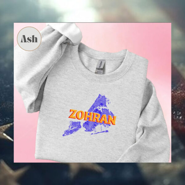 Official-Zohran-Mamdani-NYC-Mayor-Election-Map-T-Shirts