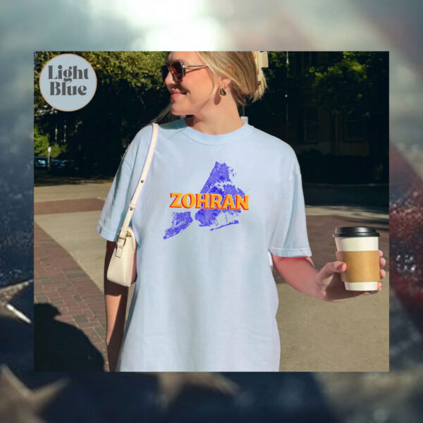 Official-Zohran-Mamdani-NYC-Mayor-Election-Map-T-Shirts-us