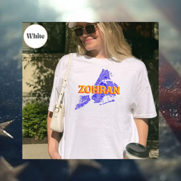 Official-Zohran-Mamdani-NYC-Mayor-Election-Map-T-Shirts-usa
