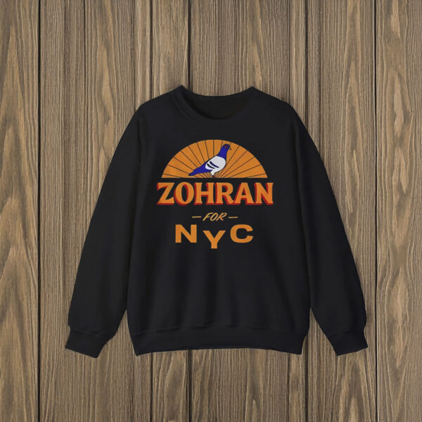 Pigeon-Zohran-Mamdani-For-New-York-City-Mayor-T-Shirt-–-Unique-Campaign-Tees