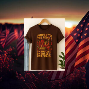 Power-to-the-People-T-Shirt-–-Zohran-Mamdani-Unbought,-Unbossed,-Unafraid-Tees