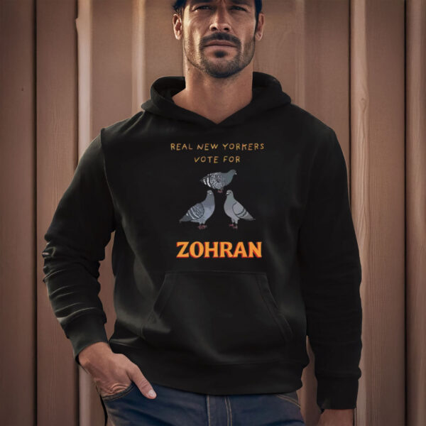 Real-New-Yorkers-Vote-for-Zohran-Pigeon-Cropped-Shirt-–-Stylish-Campaign-Tee
