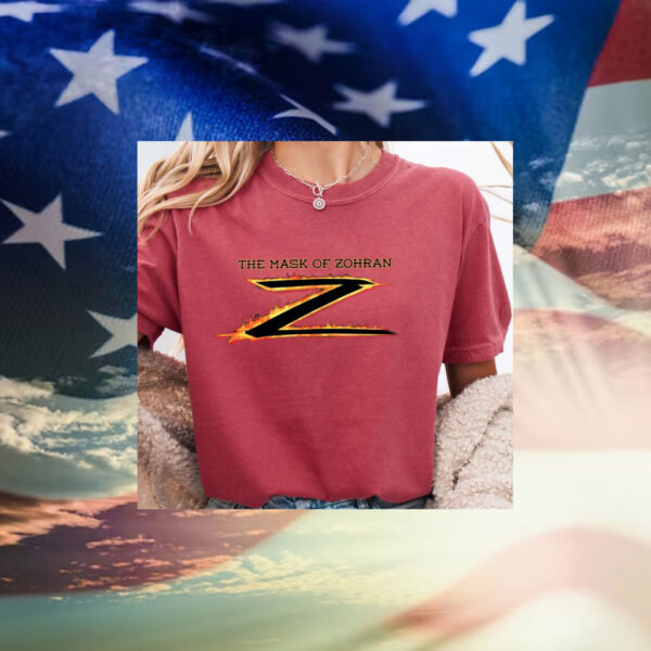 The-Mask-Of-Zohran-Tee-–-Bold-Campaign-Shirt-with-Fiery-Design-american