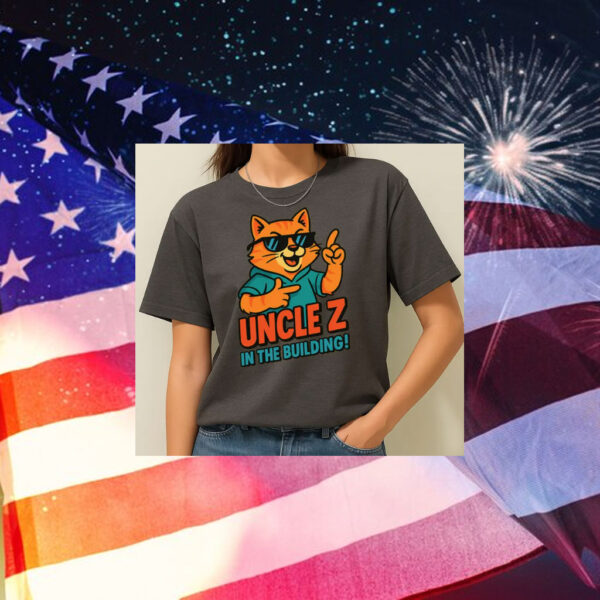 Uncle-Z-in-the-Building-T-Shirt-–-Cool-Cat-Zohran-Mamdani-Tees-us