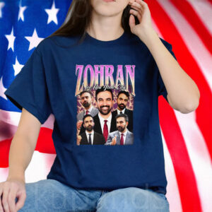 Vintage 90s Style Political Fan Tee-Zohran for New York City Shirt