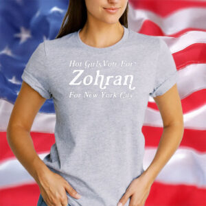 Vintage Political Campaign Tee for NYC 2025, Hot Girls Vote for Zohran T-Shirt