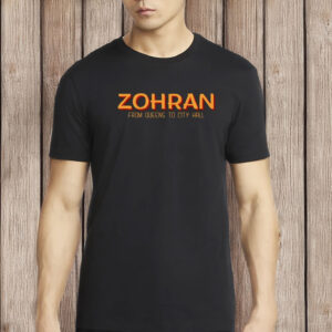 Vote Zohran for NYC Mayor Tee, Zohran Mamdani From Queens to City Hall Shirt
