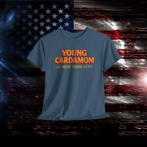 Young-Cardamom-for-New-York-City-Zohran-for-Mayor-Tee-–-Bold-Campaign-Shirt