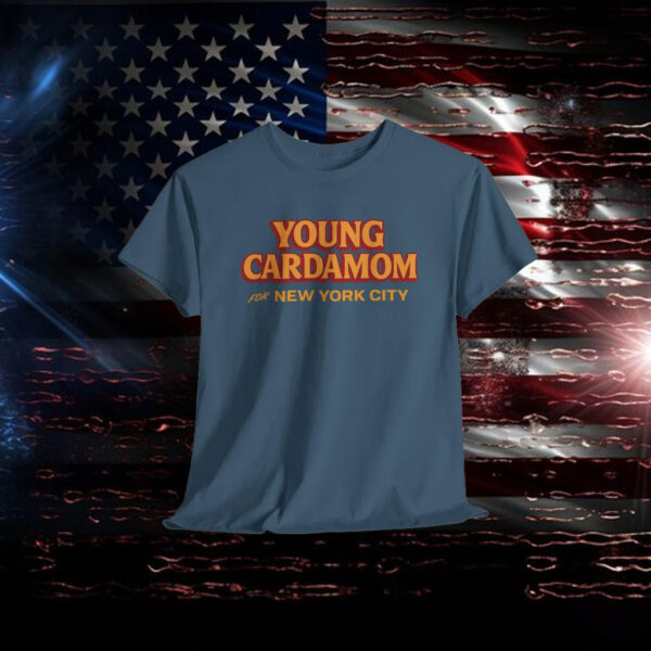 Young-Cardamom-for-New-York-City-Zohran-for-Mayor-Tee-–-Bold-Campaign-Shirt