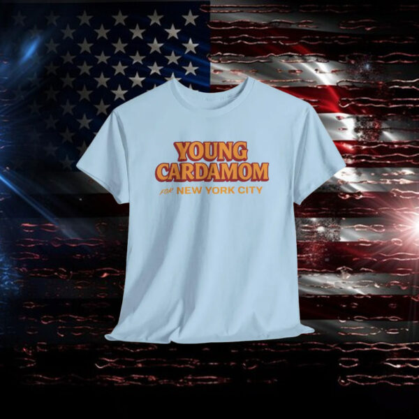 Young-Cardamom-for-New-York-City-Zohran-for-Mayor-Tee-–-Bold-Campaign-Shirts