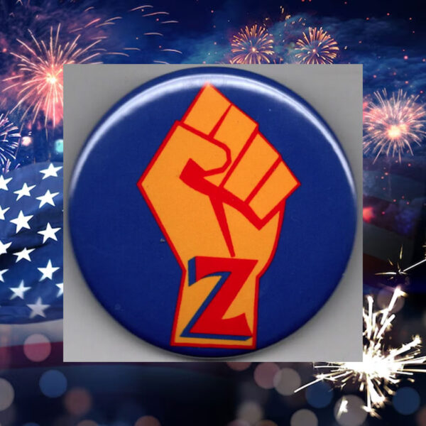Z-Fist-Zohran-Mamdani-NYC-Mayor-2025-Button-–-Bold-Campaign-Pin