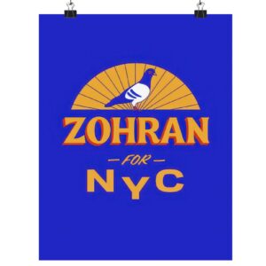 Zohran For NYC Posters