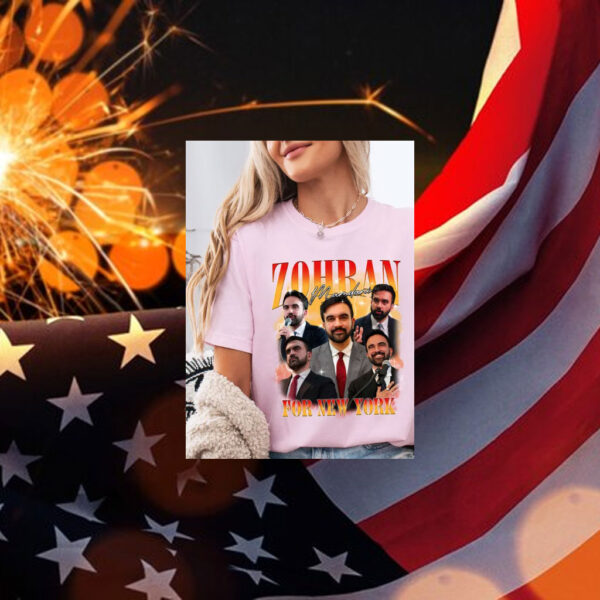 Zohran-For-New-York-City-Bootleg-90s-Style-Shirt-–-Retro-Campaign-Tee