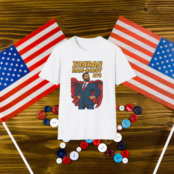 Zohran-Mam-DADDY-NYC-T-Shirt-–-Bold-Campaign-Superhero-Tees-usa