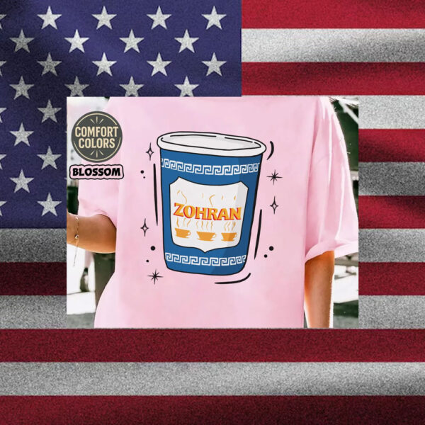 Zohran-Mamdani-Coffee-Cup-Graphic-T-Shirt-–-NYC-Campaign-Tee