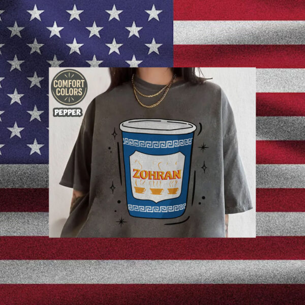 Zohran-Mamdani-Coffee-Cup-Graphic-T-Shirt-–-NYC-Campaign-Tees