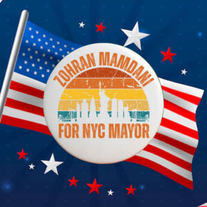 Zohran-Mamdani-For-NYC-Mayor-Button-–-Vintage-Campaign-Pins