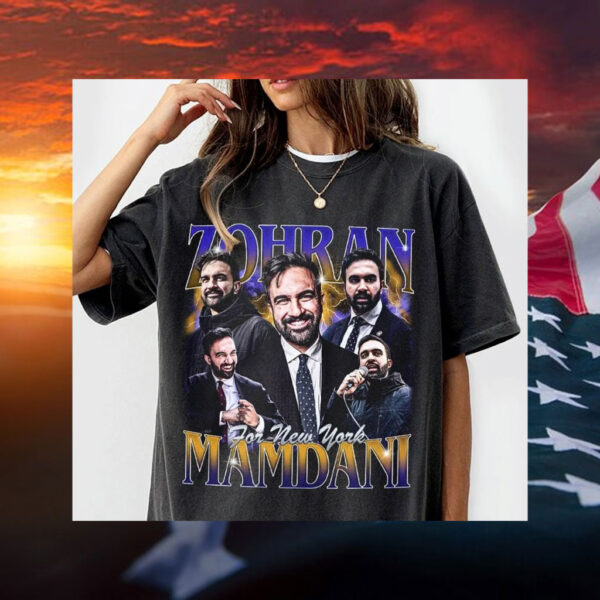 Zohran-Mamdani-For-New-York-City-90s-Vintage-Bootleg-Style-T-Shirt-america