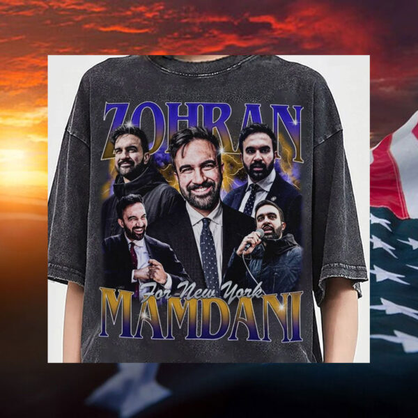 Zohran-Mamdani-For-New-York-City-90s-Vintage-Bootleg-Style-T-Shirt-american
