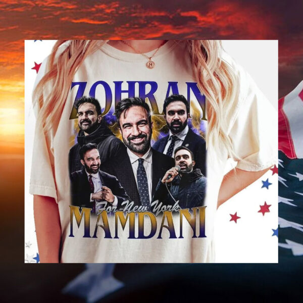 Zohran-Mamdani-For-New-York-City-90s-Vintage-Bootleg-Style-T-Shirt-us