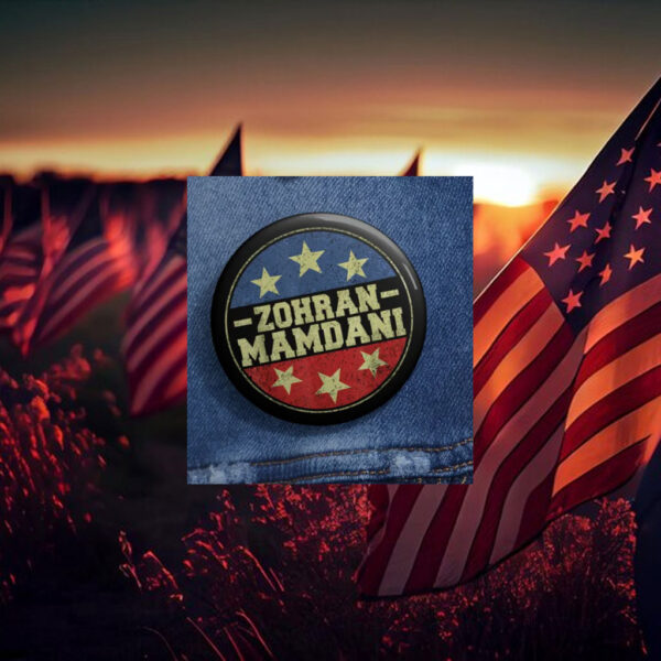 Zohran-Mamdani-for-NYC-Mayor-Campaign-Button-–-Vintage-Stars-Pin