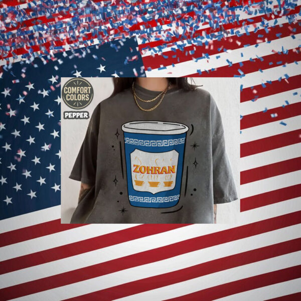 Zohran-NYC-Coffee-Cup-T-Shirt-–-Classic-Deli-Style-Political-Tees