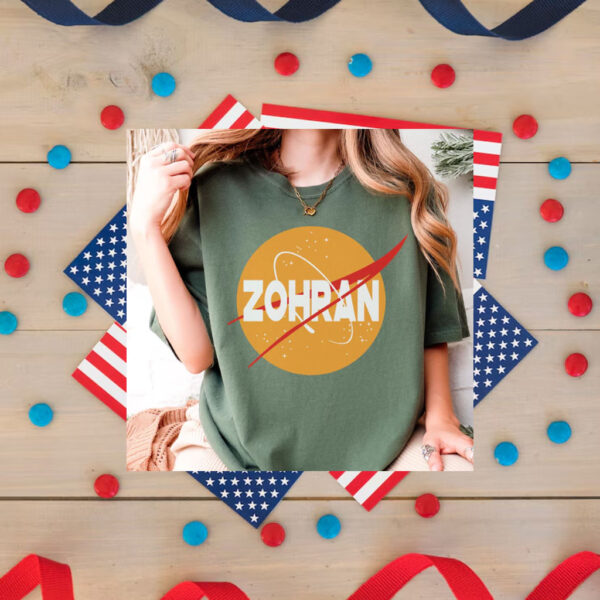 Zohran-Space-Logo-Graphic-T-Shirt---Progressive-Campaign-Tees