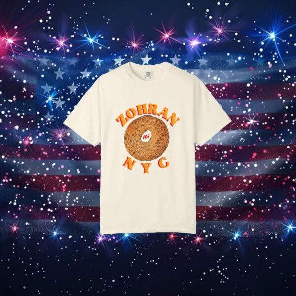 Zohran-for-NYC-Bagel-T-Shirt-–-New-York-Political-Foodie-Tees-america