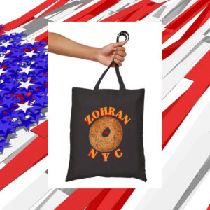 Zohran-for-NYC-Bagel-Tote-–-New-York-Campaign-Canvas-Bag