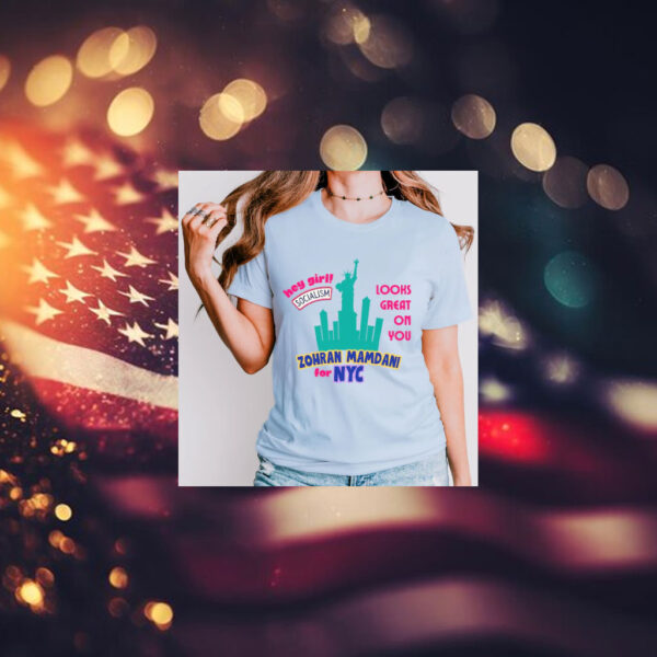 Zohran-for-NYC-Election-Lady-Liberty-Tee-–-Bold-Socialism-Support-Shirt-america
