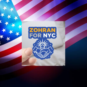 Zohran-for-NYC-Sticker-–-Progressive-Campaign-Handshake-&-Liberty-Decals