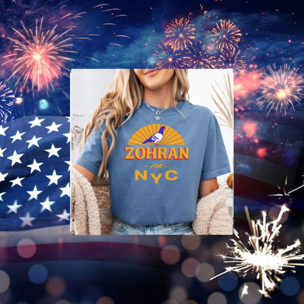 Zohran-for-NYC-T-Shirt-–-Sunrise-Pigeon-Campaign-Tee-us