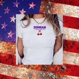 Zohran-for-New-York-City-Cherry-T-Shirt-–-Cute-Retro-Campaign-Tee-usa